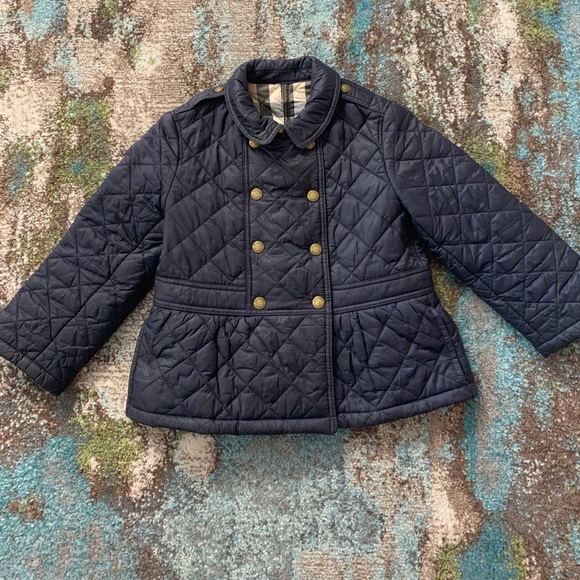 Burberry Other - Burberry Toddler Girls Jacket Navy 3T.